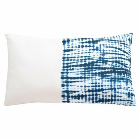 SAFAVIEH Arielle Indoor & Outdoor Pillow, Blue & White PLS7192A-1220